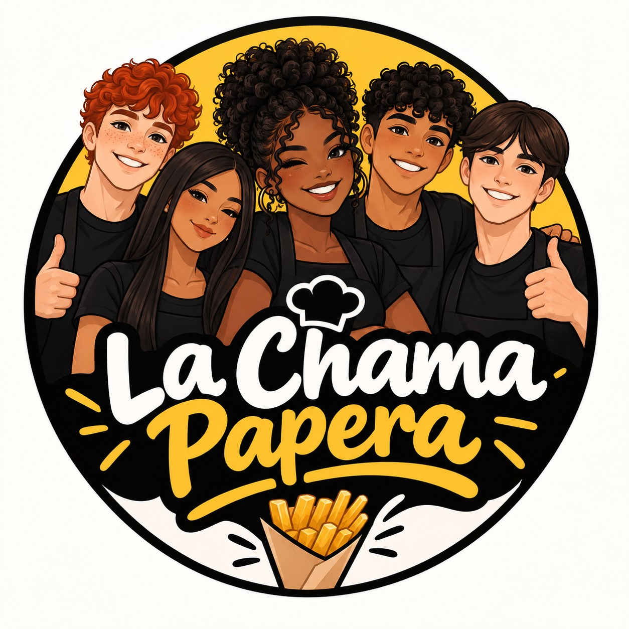 Logo La Chama Papera